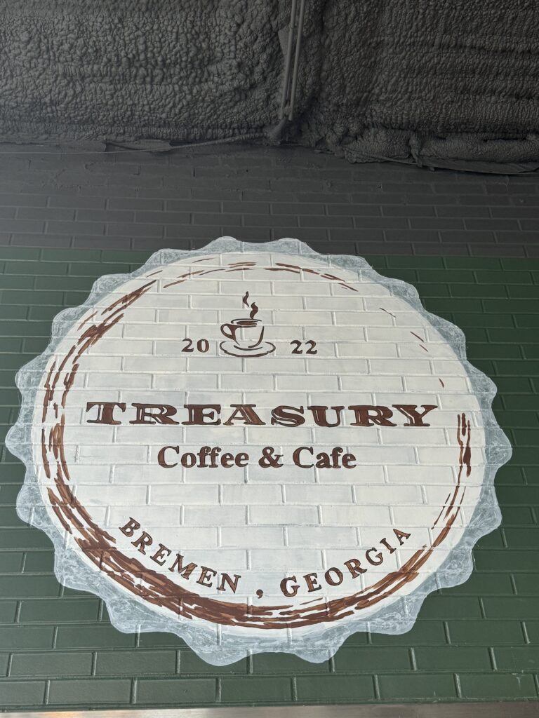 Move to Bremen and enjoy the Treasury Coffee and Cafe in Bremen GA